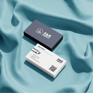 S&R Paint business cards